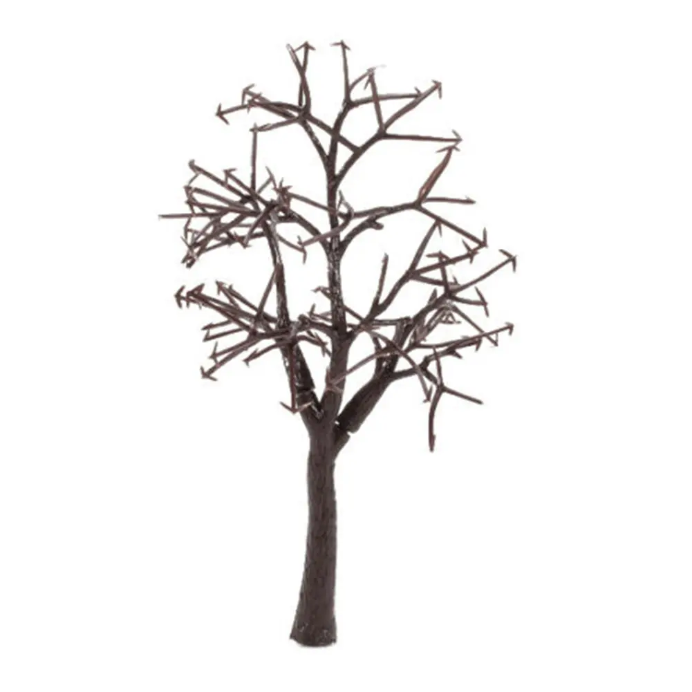 Model Withered Tree Landscape Building with 10 Model Trees Suitable for Railway Models Sand Table (11CM Height)