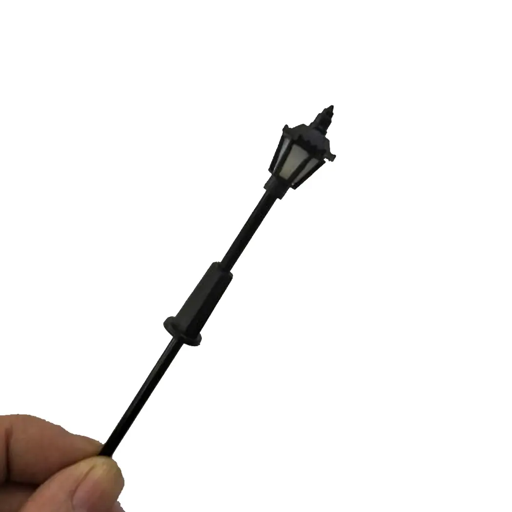 Brand New Lights Models Street Lights Models Street Kits 10pcs/Set Accessories For 3V Supply LED Model Plastic