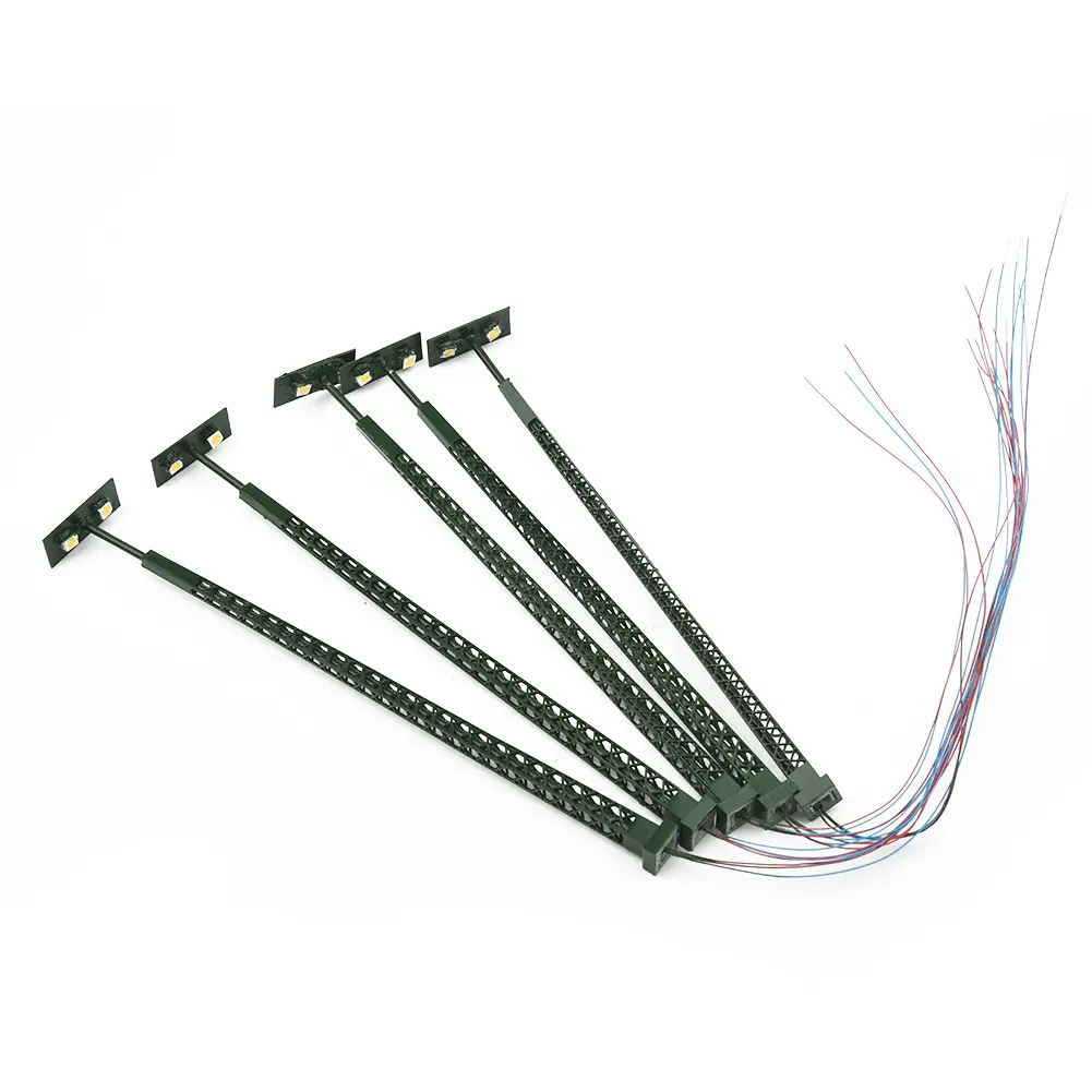 High Quality Hot Sale Replacement Model Railroads Toys Hobbies Lights Lattice LED 3V DC Or AC.20mA 5Pc Gauge H0