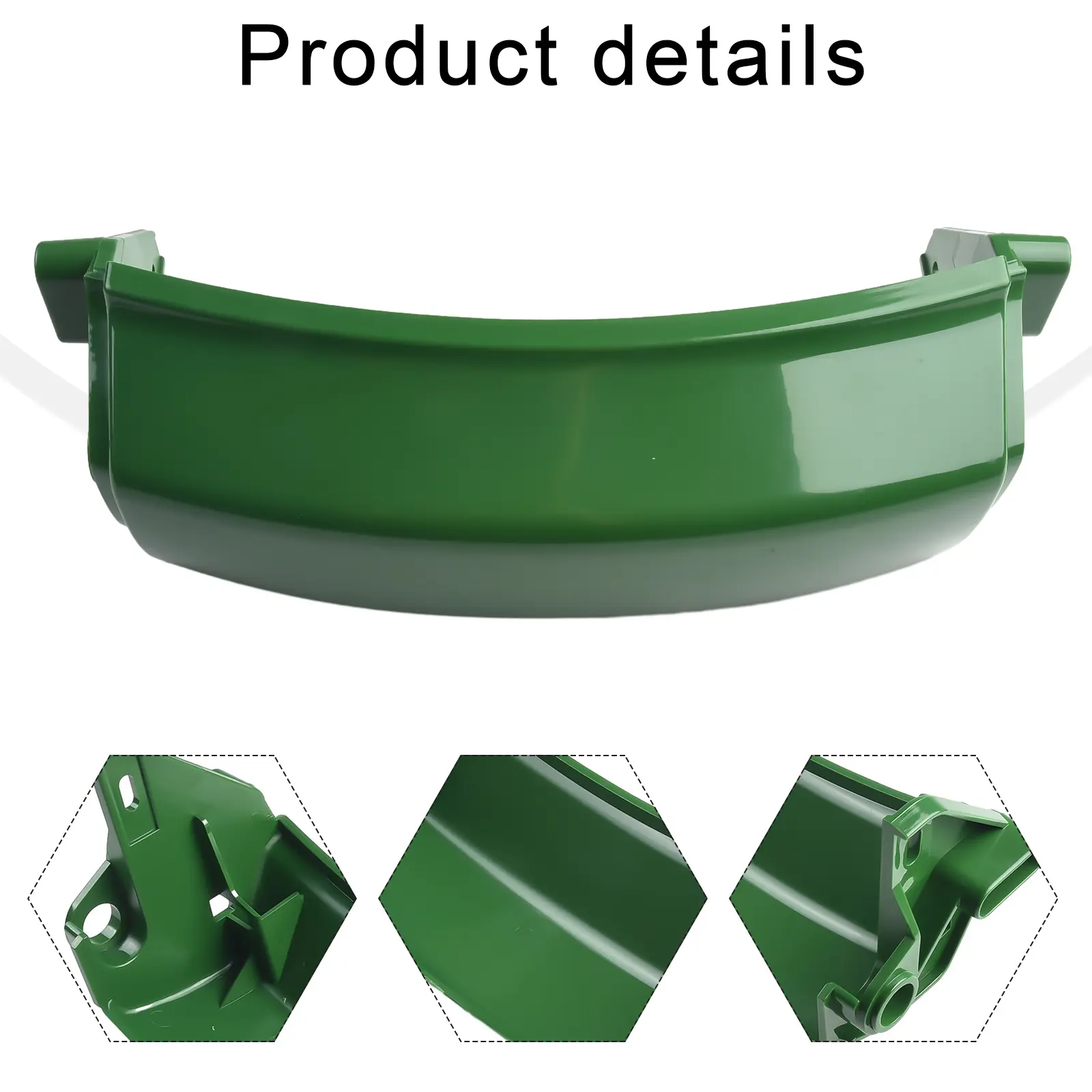 Upper Hood Kit Tractor Front Bumper For LT133 LT155 LT166 Replacement Part With Screws AM132530 AM128998 Garden Power Equipment