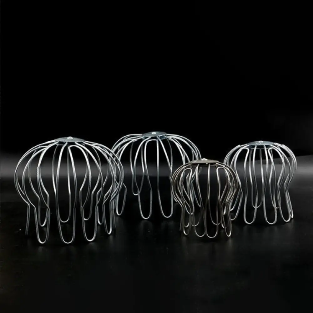 Rain Pipe Cap Rainwater Filter Drain Pipe Cap Debris Prevention Easy Installation Stainless Steel Wire Stylish Design