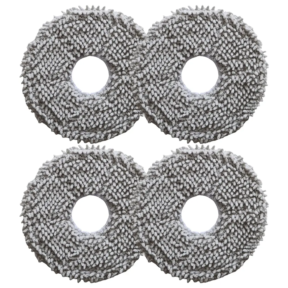 For Everybot Q9 Vacuum Cleaner Accessories Mop Cloth Kit Grey Replacement Mop Cloth Kit Efficient Mopping Solution