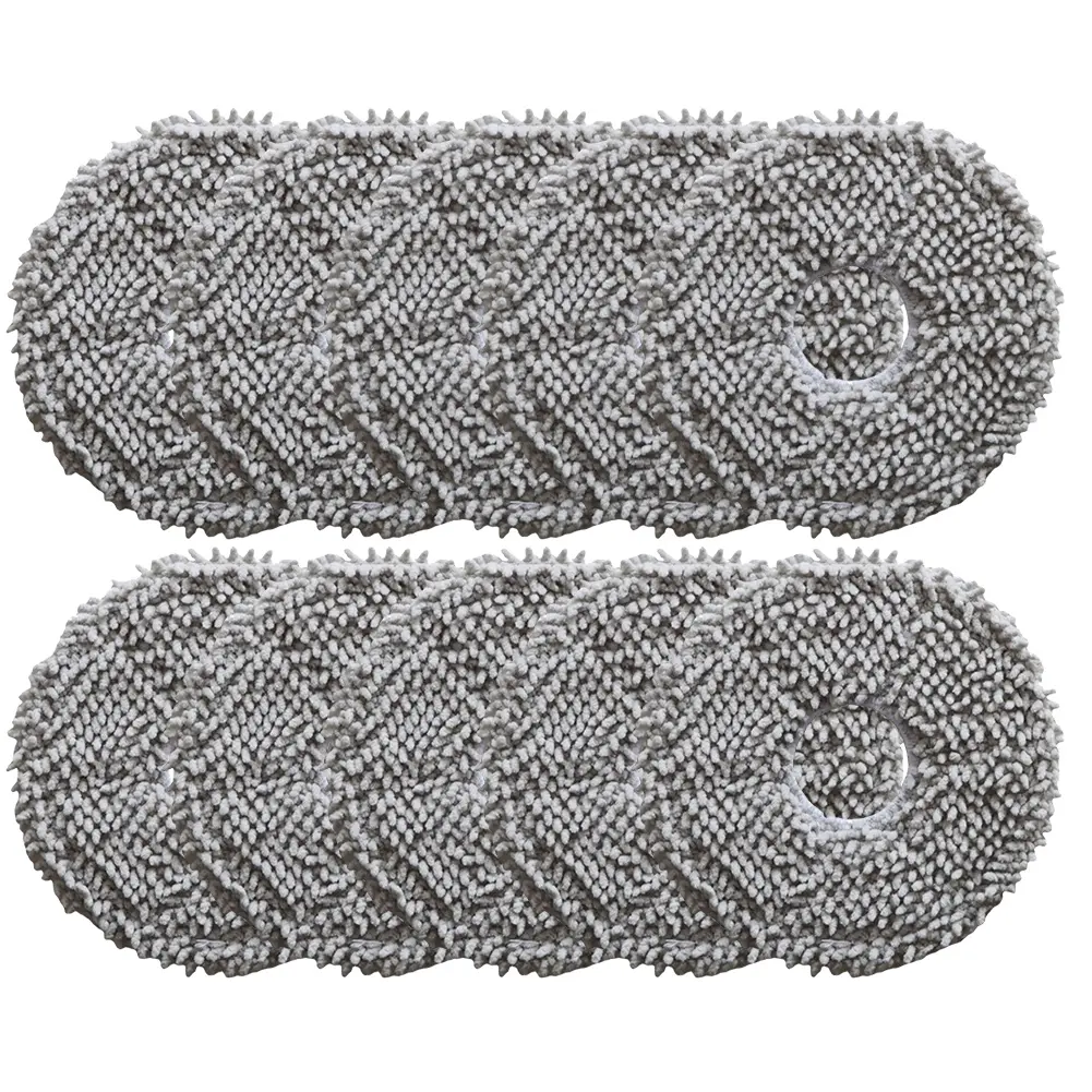 For Everybot Q9 Vacuum Cleaner Accessories Mop Cloth Kit Grey Replacement Mop Cloth Kit Efficient Mopping Solution