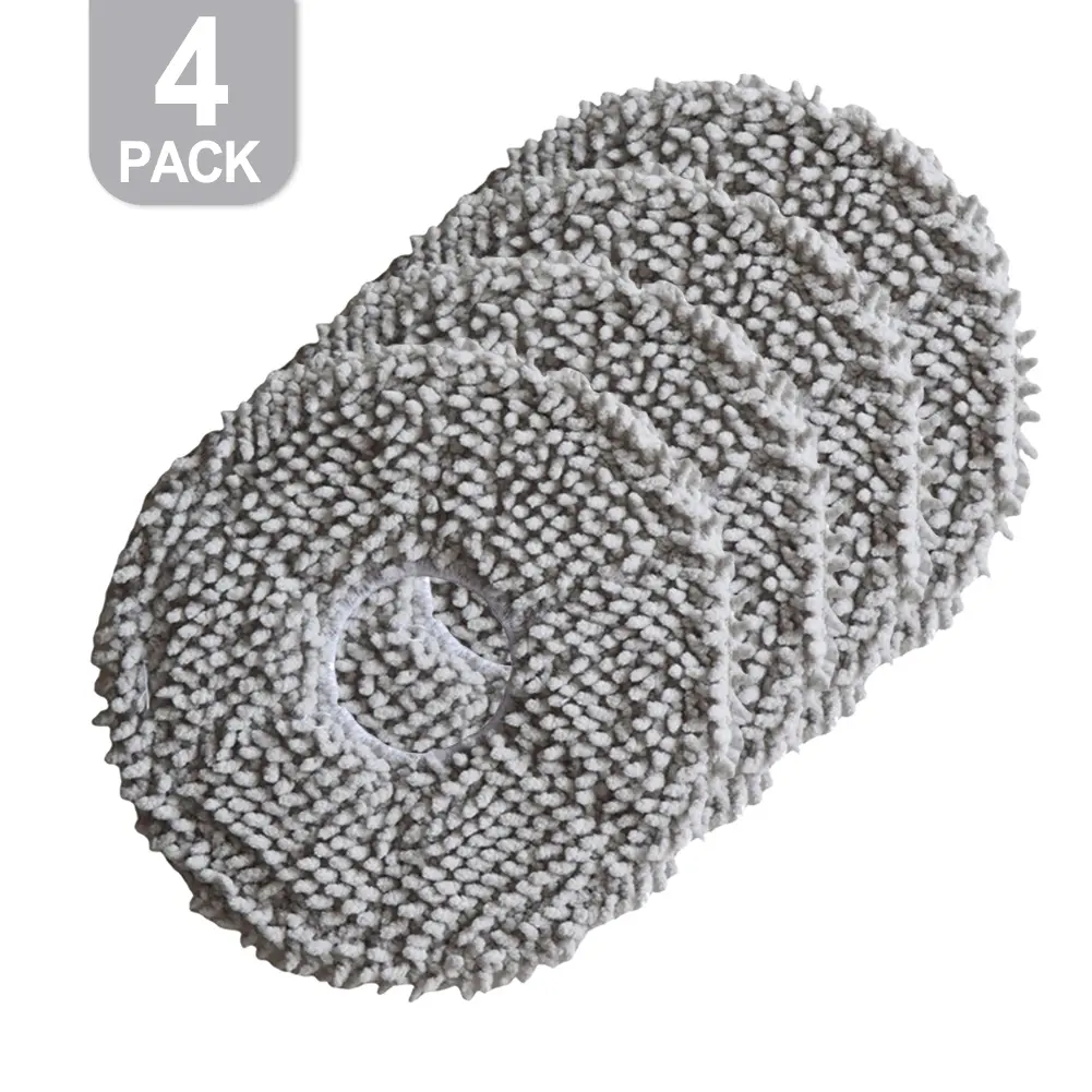 For Everybot Q9 Vacuum Cleaner Accessories Mop Cloth Kit Grey Replacement Mop Cloth Kit Efficient Mopping Solution