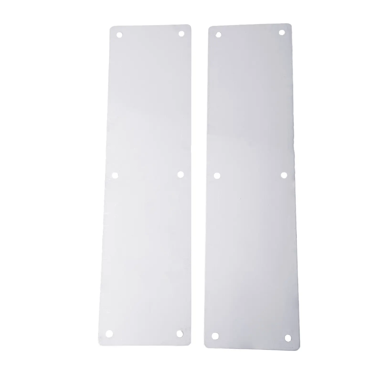 Brand New Exquisite High Quality Door Kick Plate Hardware Silver Without Word Plate Kick Plate Stainless Steel Door Protection