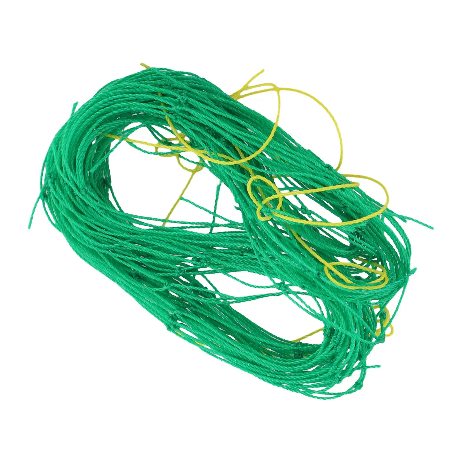 Climbing Net Mesh Trellis Made of Plastic for Supporting Garden Plants and Vegetables with Rope for Secure Vertical Growth