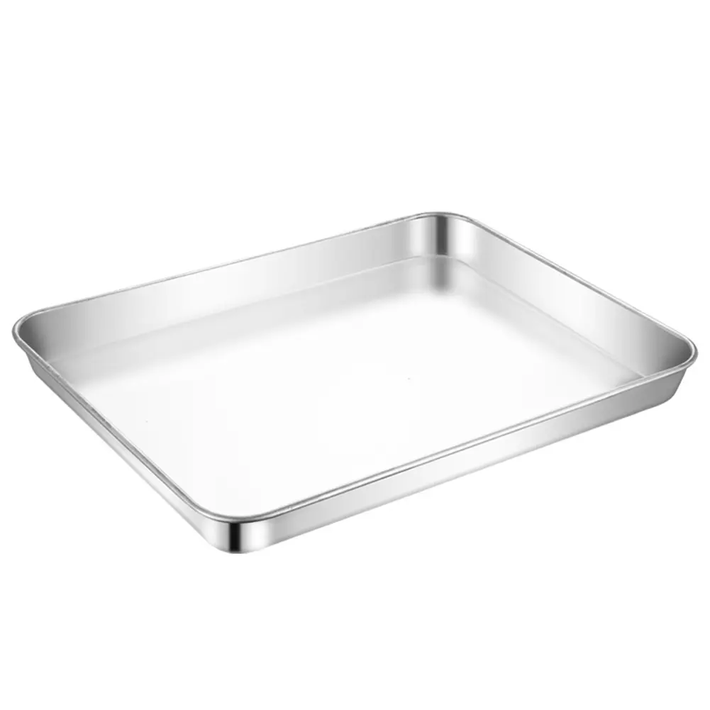 Rectangle Oven Tray Mini Oven Tray Home Baking Kitchen Use Small Portions Baking Toaster Ovens Compact Ovens Dishwasher Safe