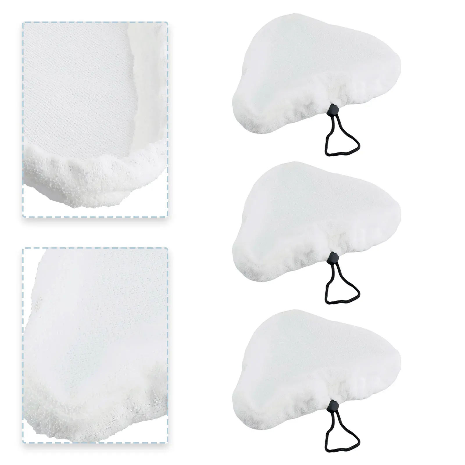 High Quality Cleaning Pad Cleaner Pad Super Absorbent For Steam Mop White for Steam mop High quality Super absorbent