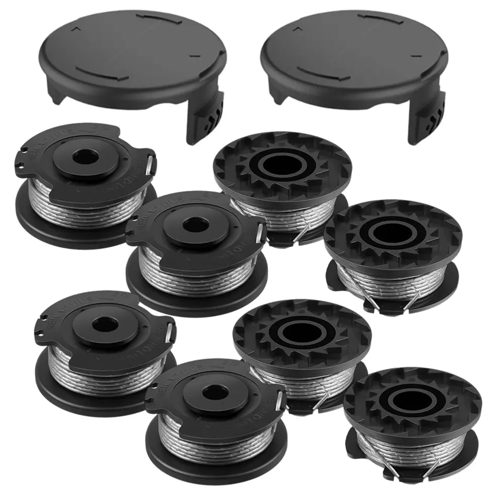 Gardening Accessories Replacement Spools For Lawn Care Nylon Material Outdoor Performance Precise Cutting Action