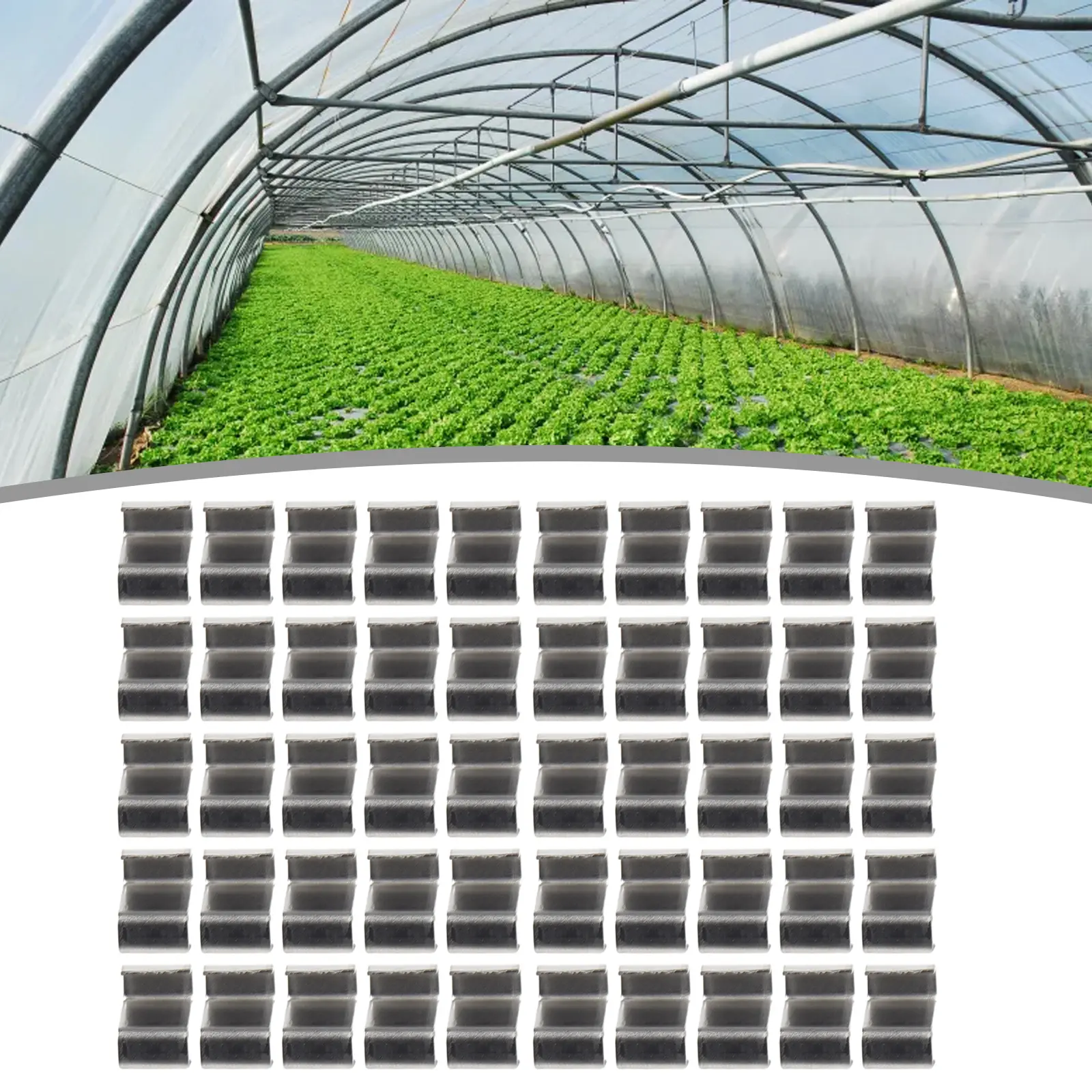 High Quality Greenhouse Glass Clips Glass Clips 304 Stainless Steel Glazing Glass Clips Greenhouse Spring Wire Spares Z Types