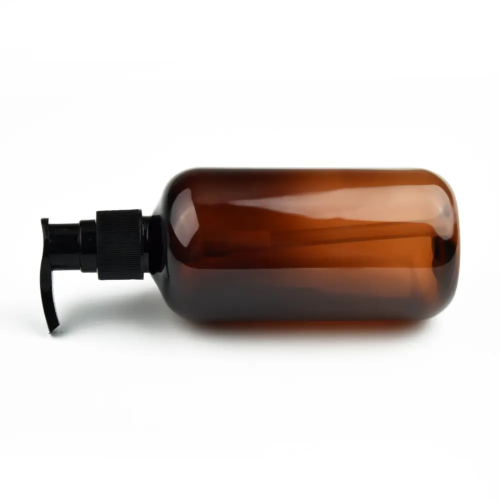 Refillable Empty Pump Bottles Black Lotion Pump Soap Dispenser Spas 250ml 4PCS Bottle Empty For salons Brand new