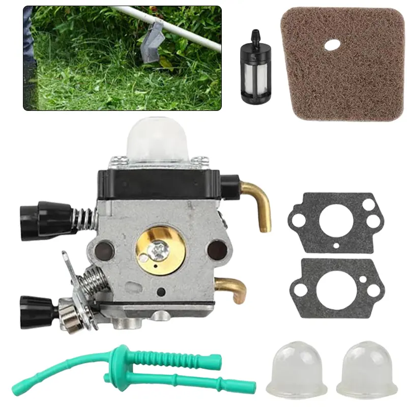 Carburetor Kit for FS55 For FS55R For FS55RC For FS38 For KM55 HL45 For KM55R with Gasket for Reliable Outdoor Equipment Use