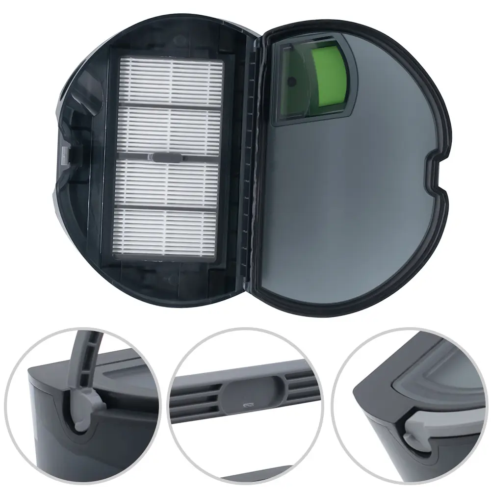 Automatic Dust Bin Dirt Disposal Dust Bin Daily Cleaning Routine Excellent Sealing Meticulous Craftsmanship Reliable Performance