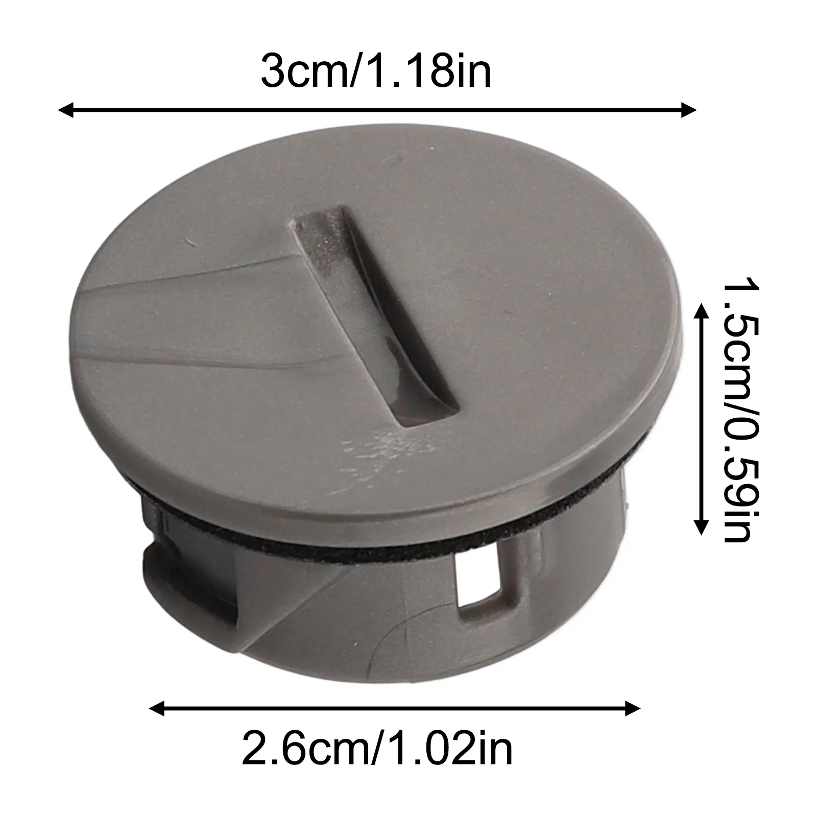 Cleaning Accessories End Cover 3*1.4cm Easy Installation Effective Cleaning Performance High Compatibility Improved Efficiency