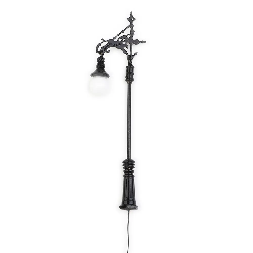 Set of Five N Gauge LEDs Perfectly Scaled Street Lamps for Your Model Train Layouts Operating on Low Voltage Supply
