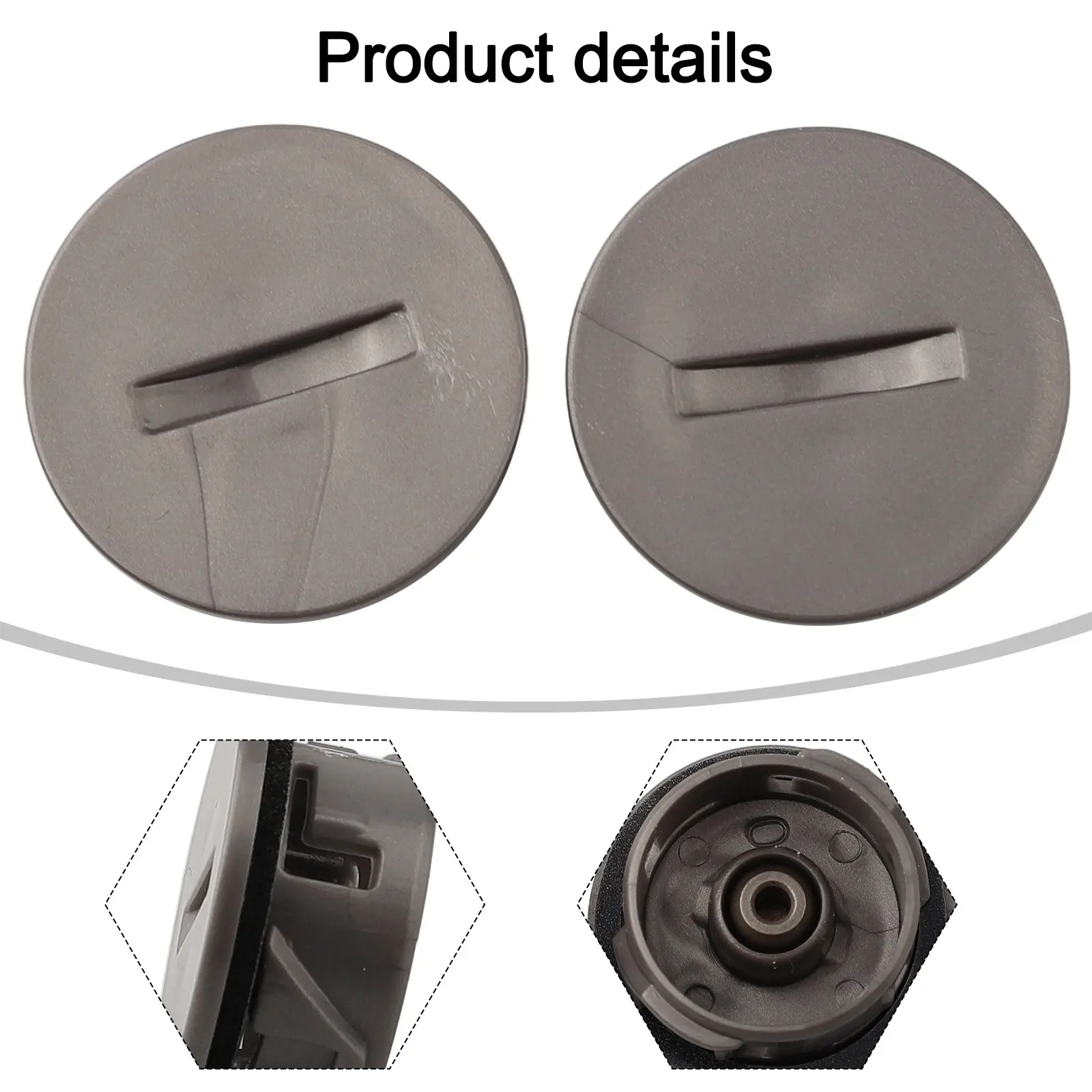 Cleaning Accessories End Cover 3*1.4cm Easy Installation Effective Cleaning Performance High Compatibility Improved Efficiency