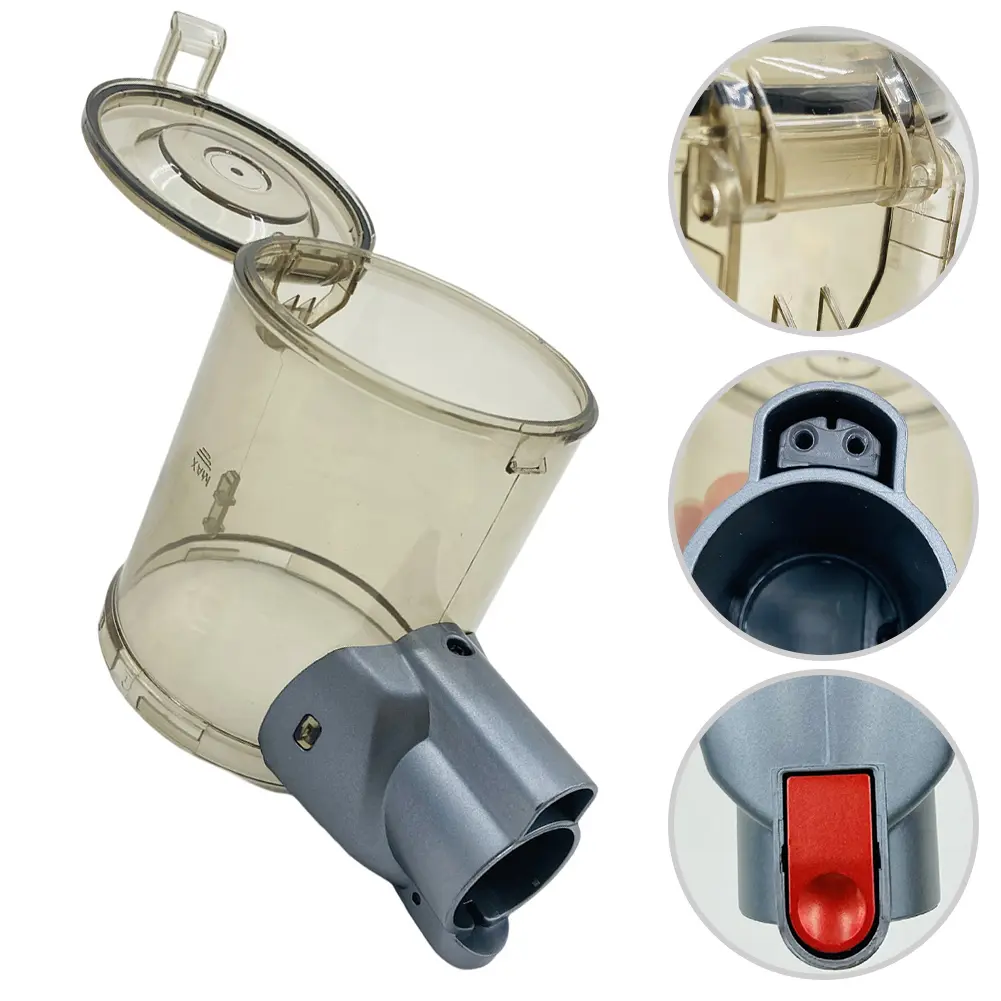 Compatible Dust Bin for Moosoo K17 K23 Vacuum Cleaners Simple to Replace Enhances Dirt Collection and Performance