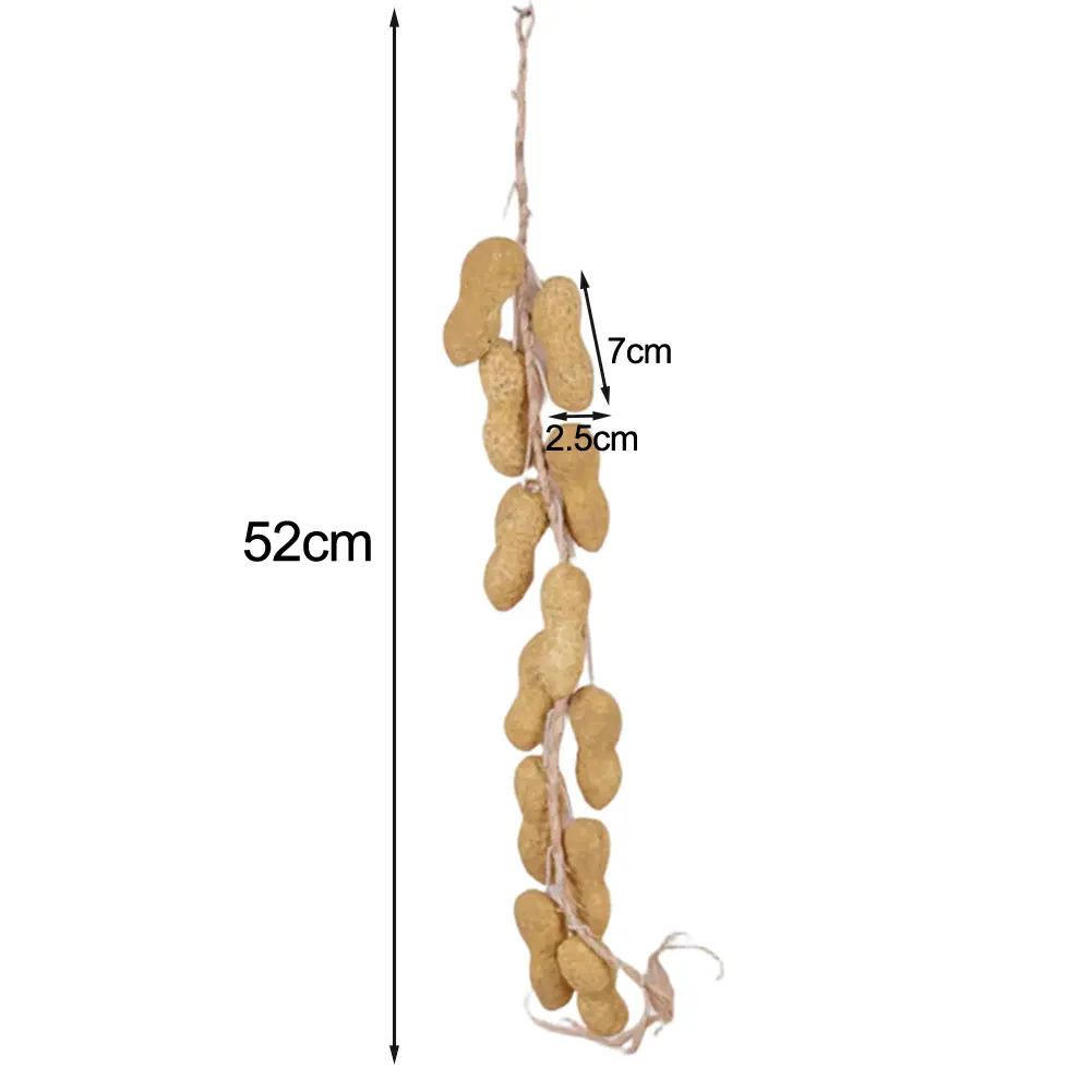 4 Charming Strings Of Fake Earthnut : Farmhouse Decor For Your Yard 4 Charming Strings Of Fake Earthnut : Farmhouse Decor For Y