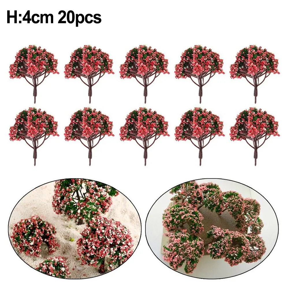 Brand New 20*Model Trees TOY KIT Micro-landscape Landscaping Outdoor Landscape Scene Layout Teaching Materials