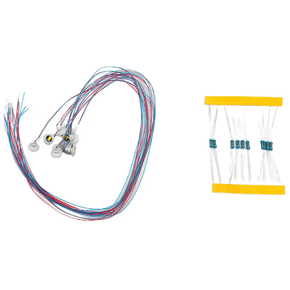 Model Painted Lights Posts Led Resistors Street Light Wall Lamp White 20mA Be Lighted Ceiling Lamps 100% Brand New