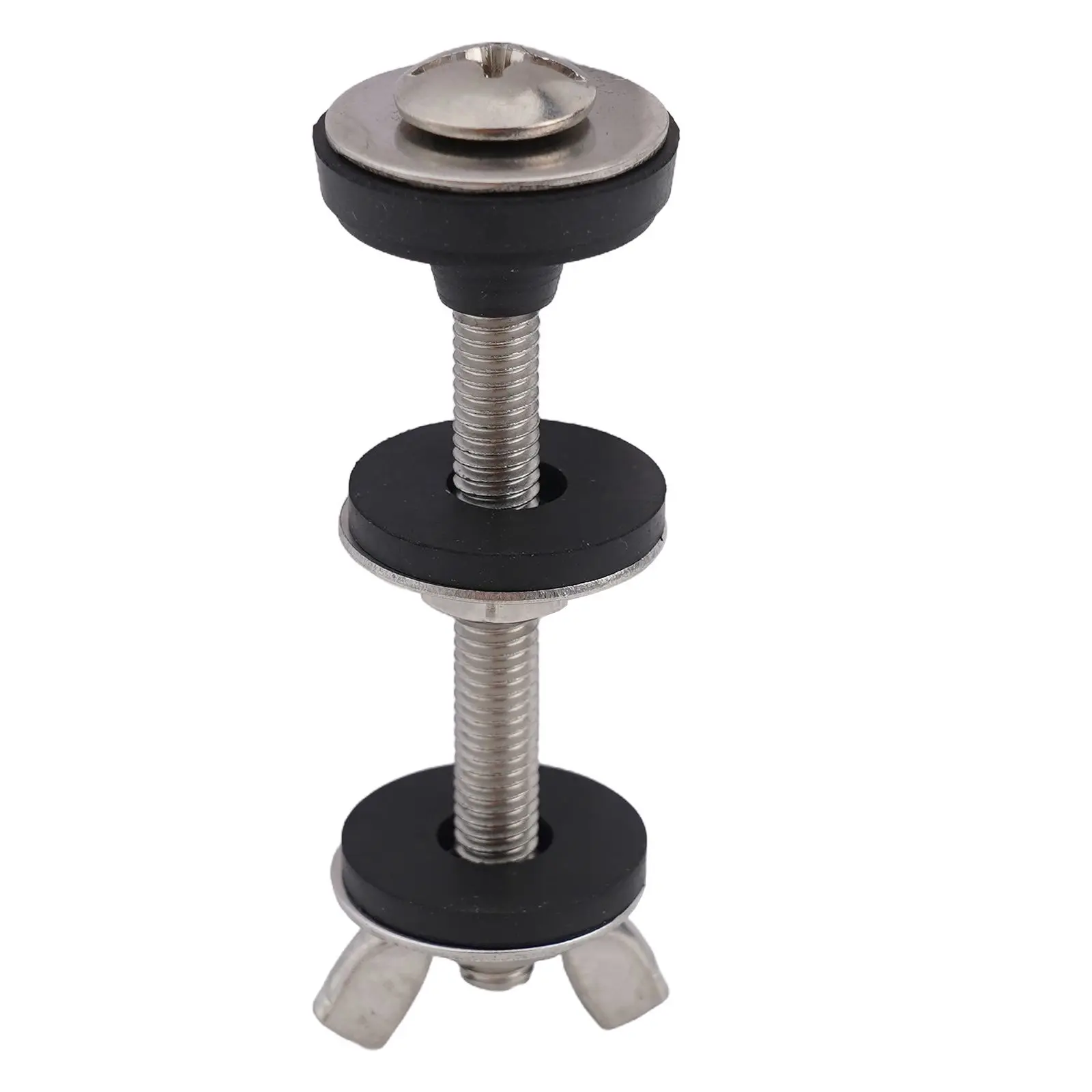 Bathroom Screws Bolts Stainless Steel Reliable Support Split Washer Bathroom Gadgets Bowl Bolt Kit Easy Installation