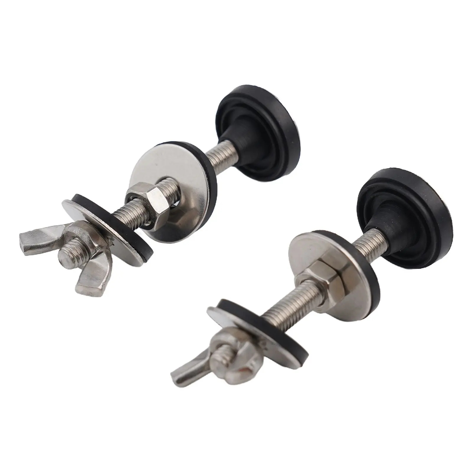 Bathroom Screws Bolts Stainless Steel Reliable Support Split Washer Bathroom Gadgets Bowl Bolt Kit Easy Installation