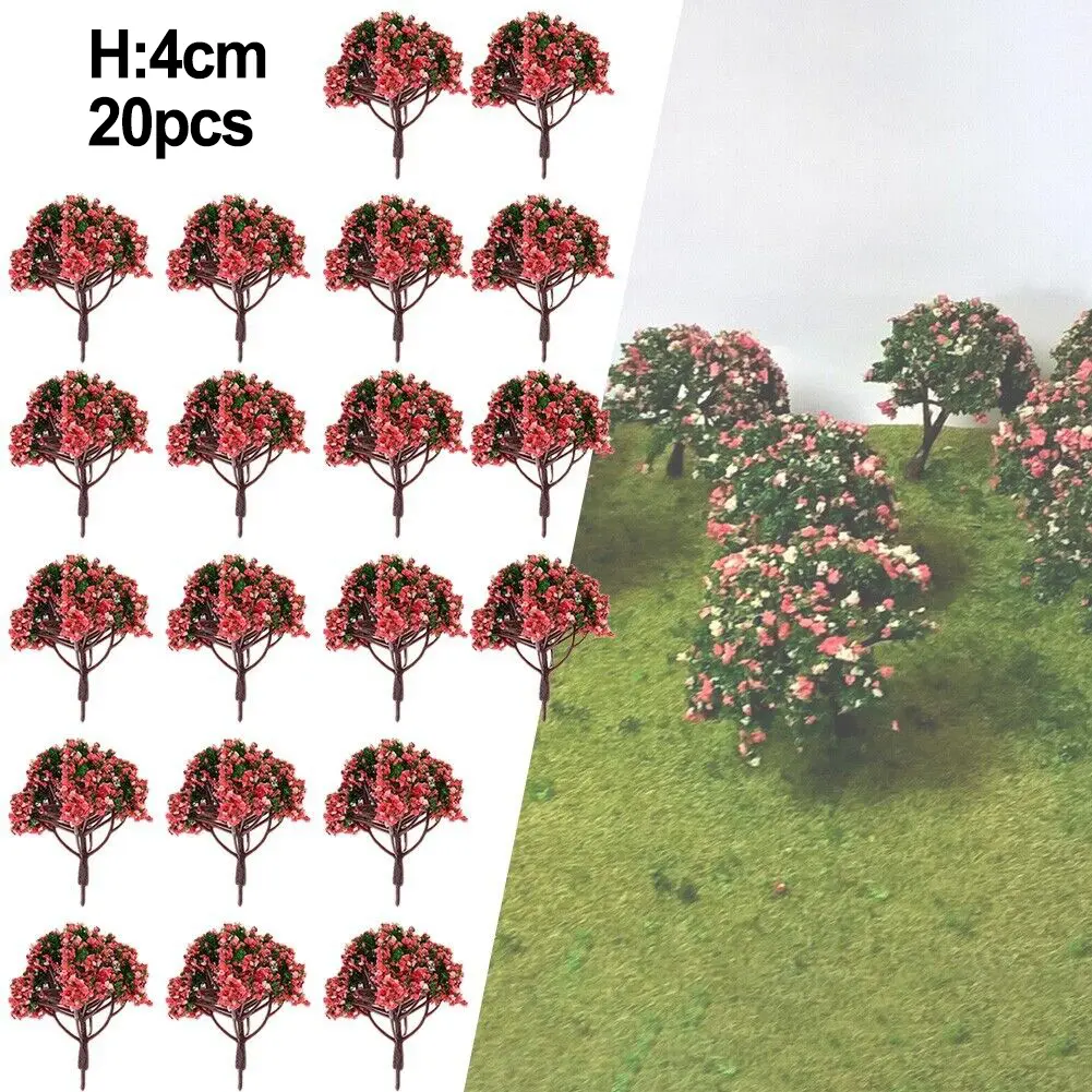 Brand New 20*Model Trees TOY KIT Micro-landscape Landscaping Outdoor Landscape Plastic Sand Table Scene Layout