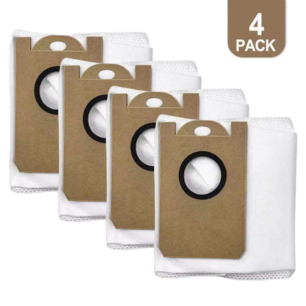 Efficient Filtration Bags Replacement Dust Bags White Efficient Filtration Vacuum Bags Machine For Teendow D10S MAX
