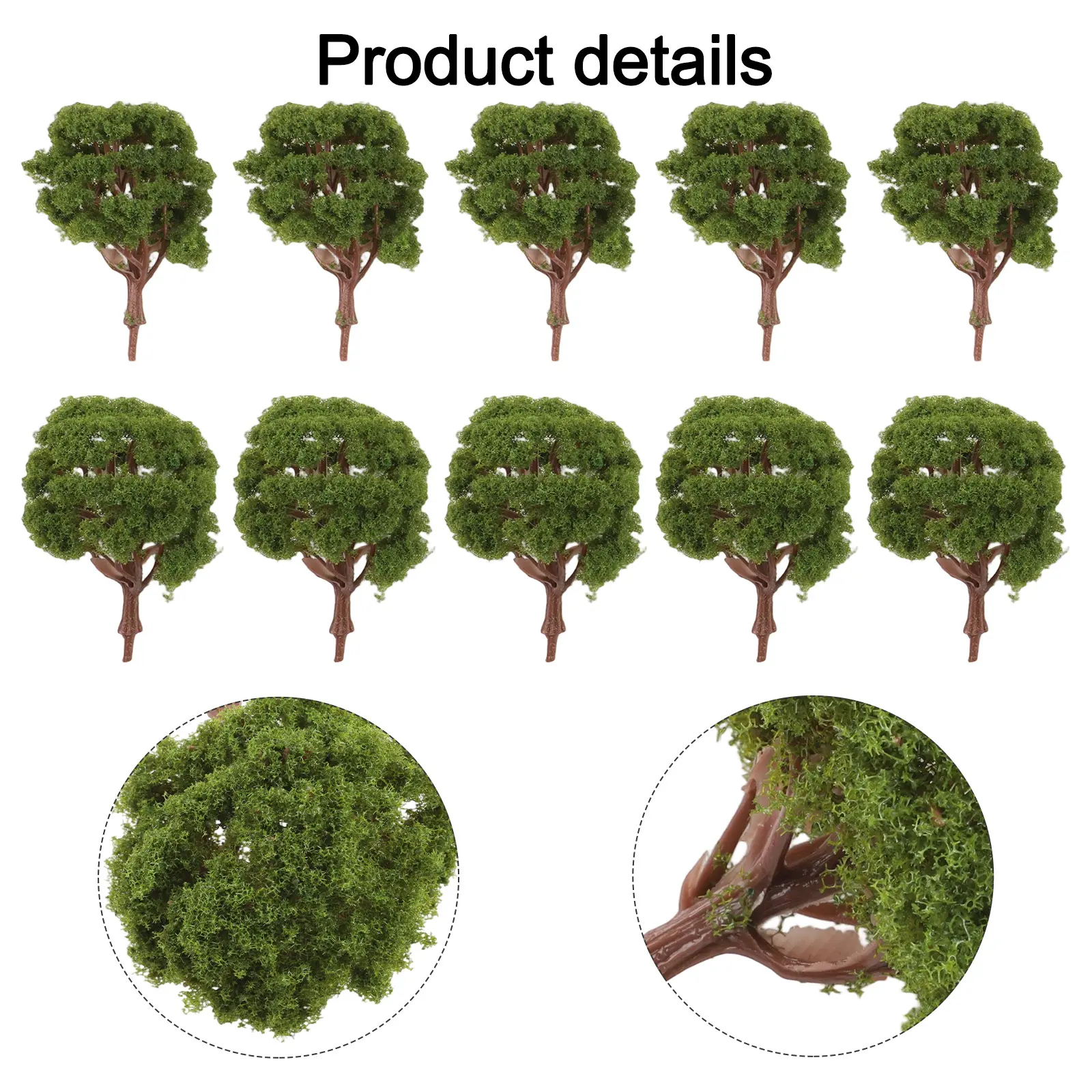 Artificial Model Tree Accessories Artificial Tree Decorate Diorama Layout Model Parts Plastic Scenery Train Railway