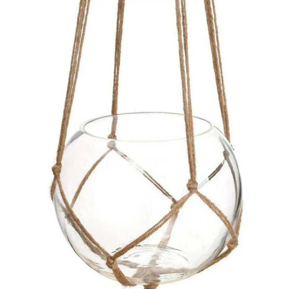 Hot New Plant Holders Plant holders Pot Pocket 20 Cm 20 cm Macrame Plant Parts Pocket 18cm 6 Piece Vintage Flower