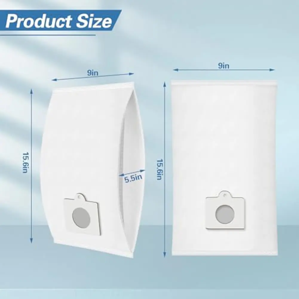 Canister Vacuum Bags 53292 Type QC Household Cleaning Bulk Vacuum Replacement Bags 14 Pack Value Air Quality Improvement