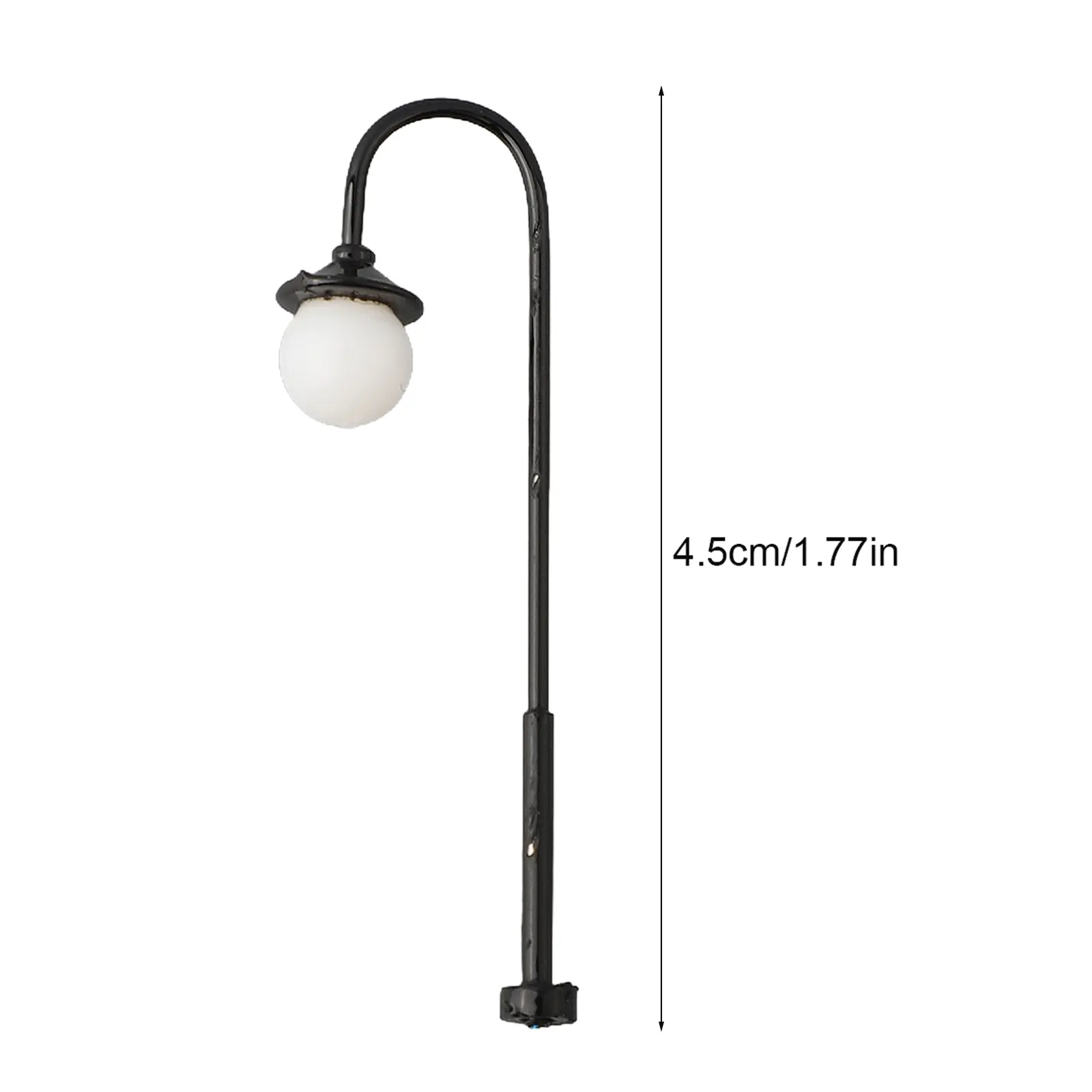 Model Lights Complete Lamps 1:87~150 Approx. 45mm 12V~18V Model Railway Led Street Lights With Wires And LEDs High Quality