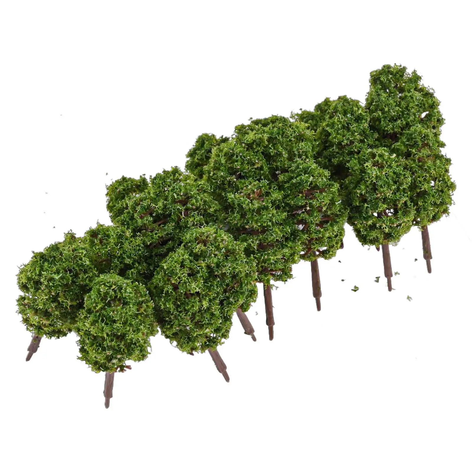 Bring Life to Your Model Landscape with 50Pcs Model Trees, Great for Garden Park Parties and Home Scenery Displays