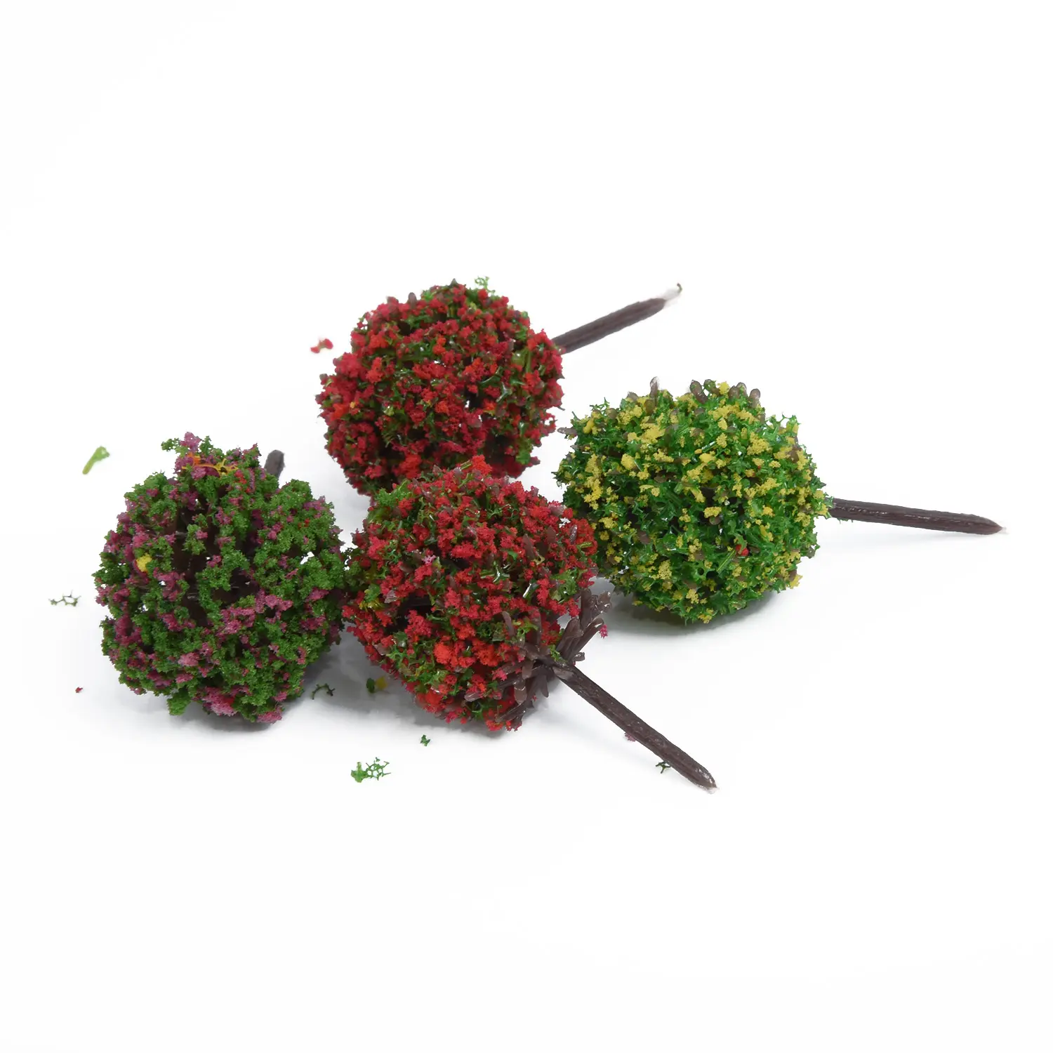 Lightweight Model Trees Garden Scenery Landscape 1:100 Scale Flower Train Layout Park High Quality New Practical
