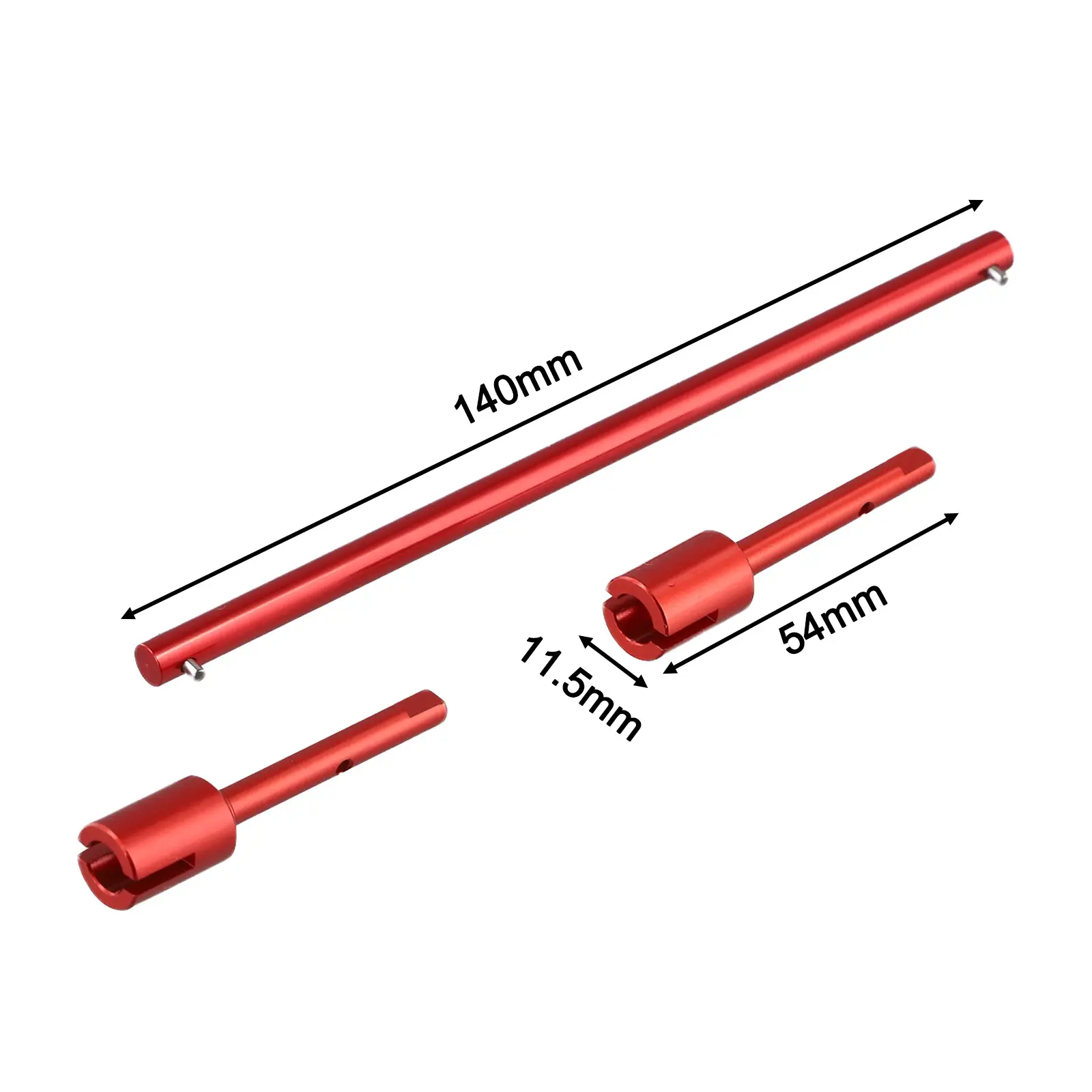 1 10 RC Car Upgrade Drive Shaft Joint Cups Anodized Appearance Direct Replacement Great For RC Cars Lightweight Construction