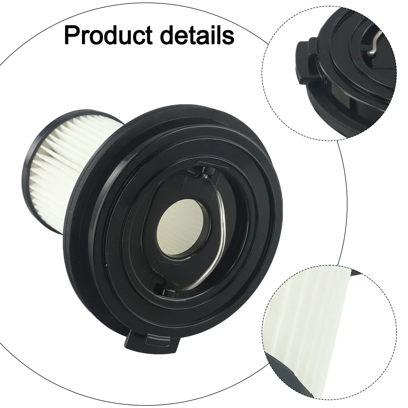 For Bissell For CleanView XR 200W Cordless Vacuum Replacement Filter Kit Advanced Filtration for Effective Cleaning 4 Filters