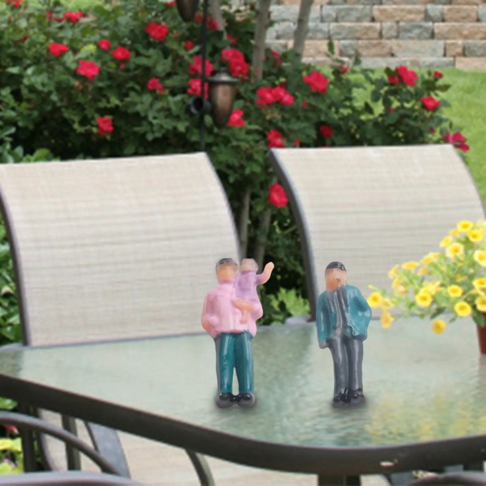 High Quality New Practical Figures People Supplies Accessories Decoration Mixed Painted Model Railway Outdoor Parts