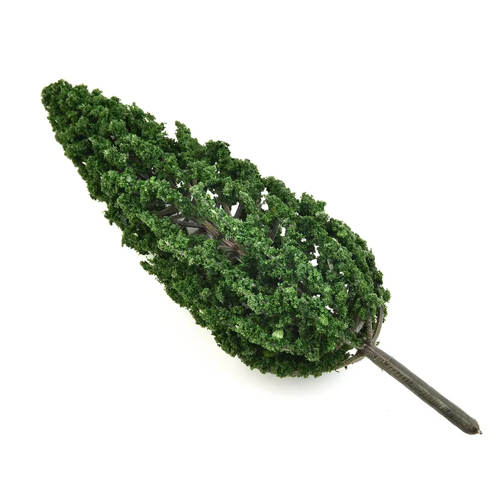 Model Complete Trees High Quality Model Pine Trees 15cm Accessories Brand New Green Plastic Set For Scale Railway