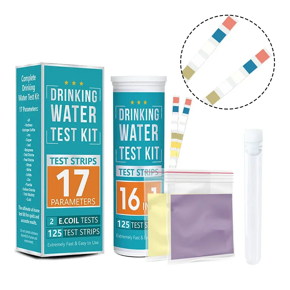 Comprehensive Tests 17 In 1 Water Test Kit Home Water Test Comprehensive Elemental Tests User-Friendly Design For Aquariums