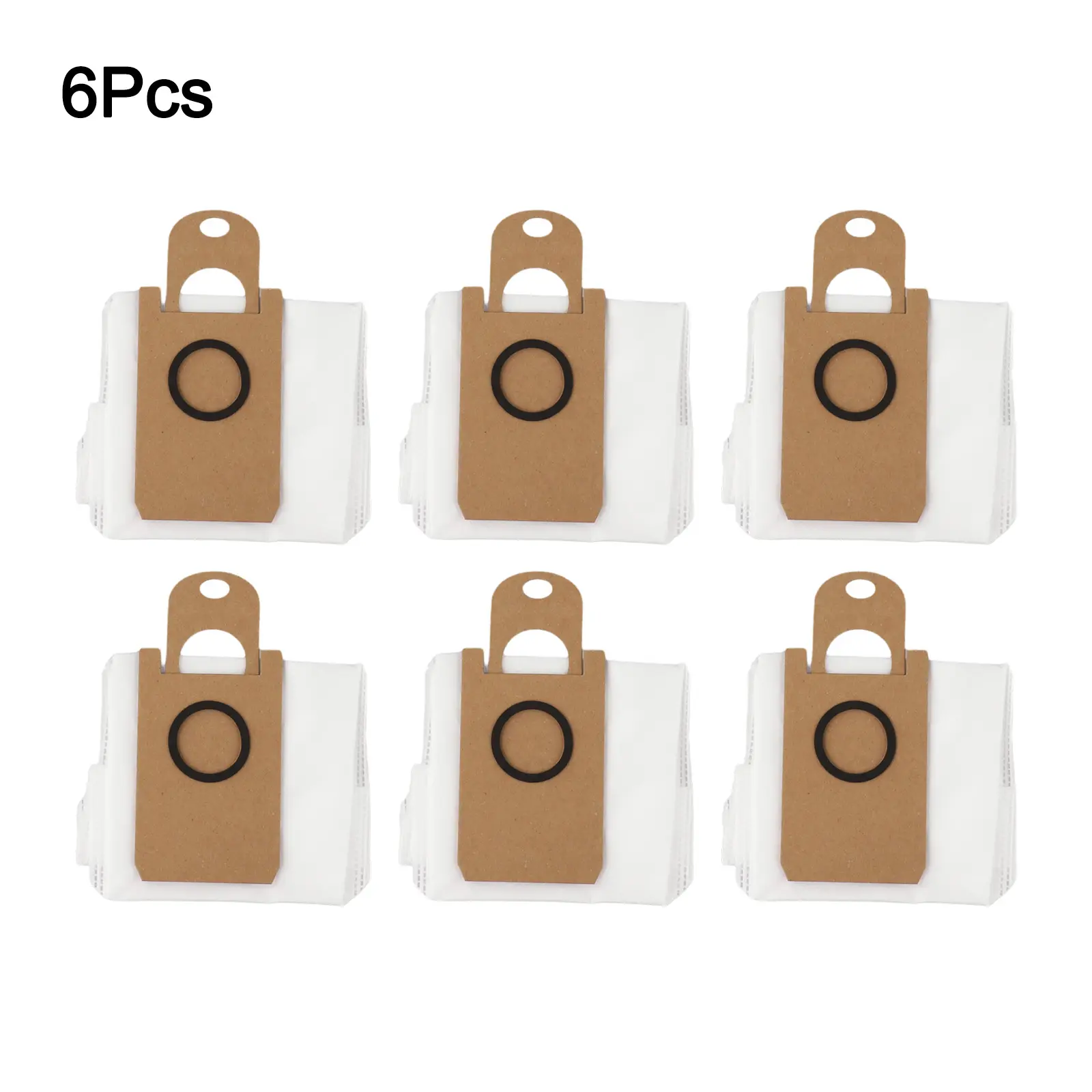 Convenient 6 Pack and 10 Pack Replacement Dust Bags for K10+ / K10+ Pro Vacuum Sturdy Construction for Reliability