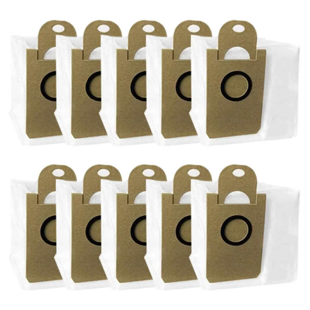Convenient 6 Pack and 10 Pack Replacement Dust Bags for K10+ / K10+ Pro Vacuum Sturdy Construction for Reliability