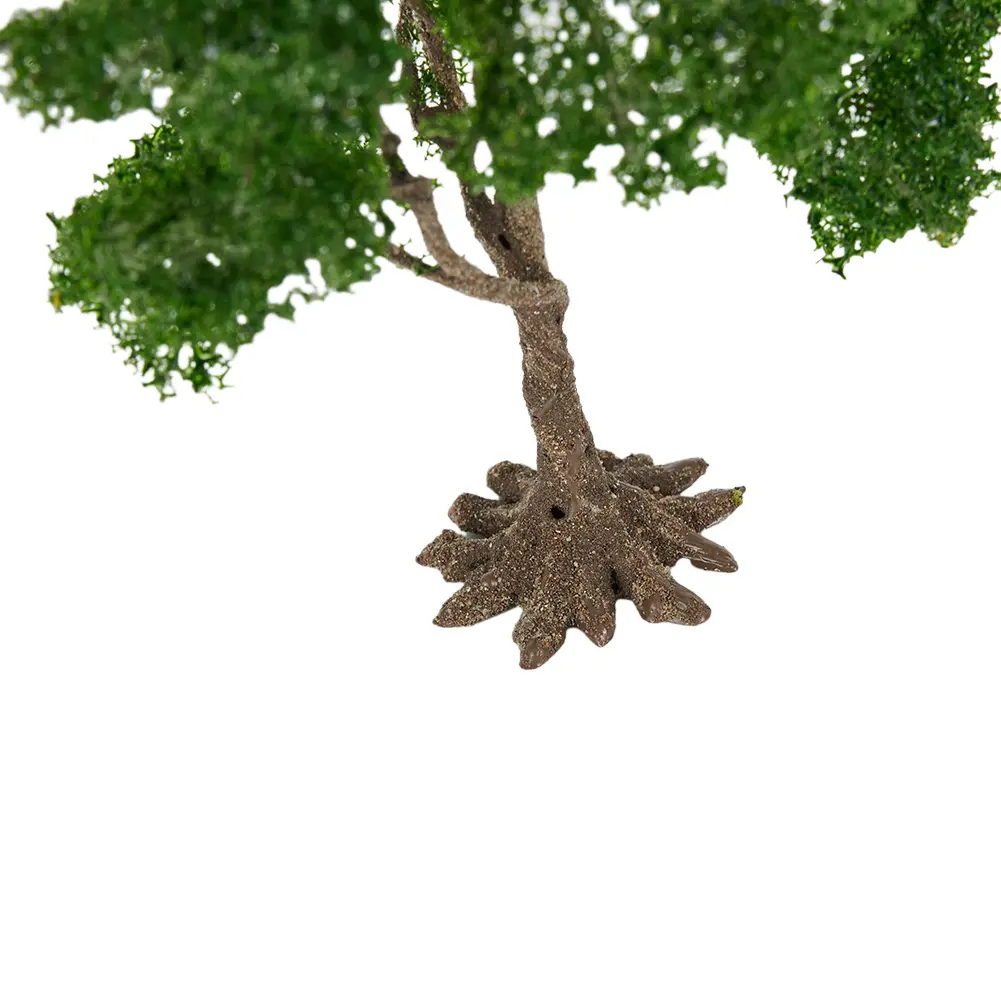 Wargame Miniature Scenery Landscape Models 2pcs Building Model Trees Green 3.94\'\' Decor Decoration Elm Tree 2x