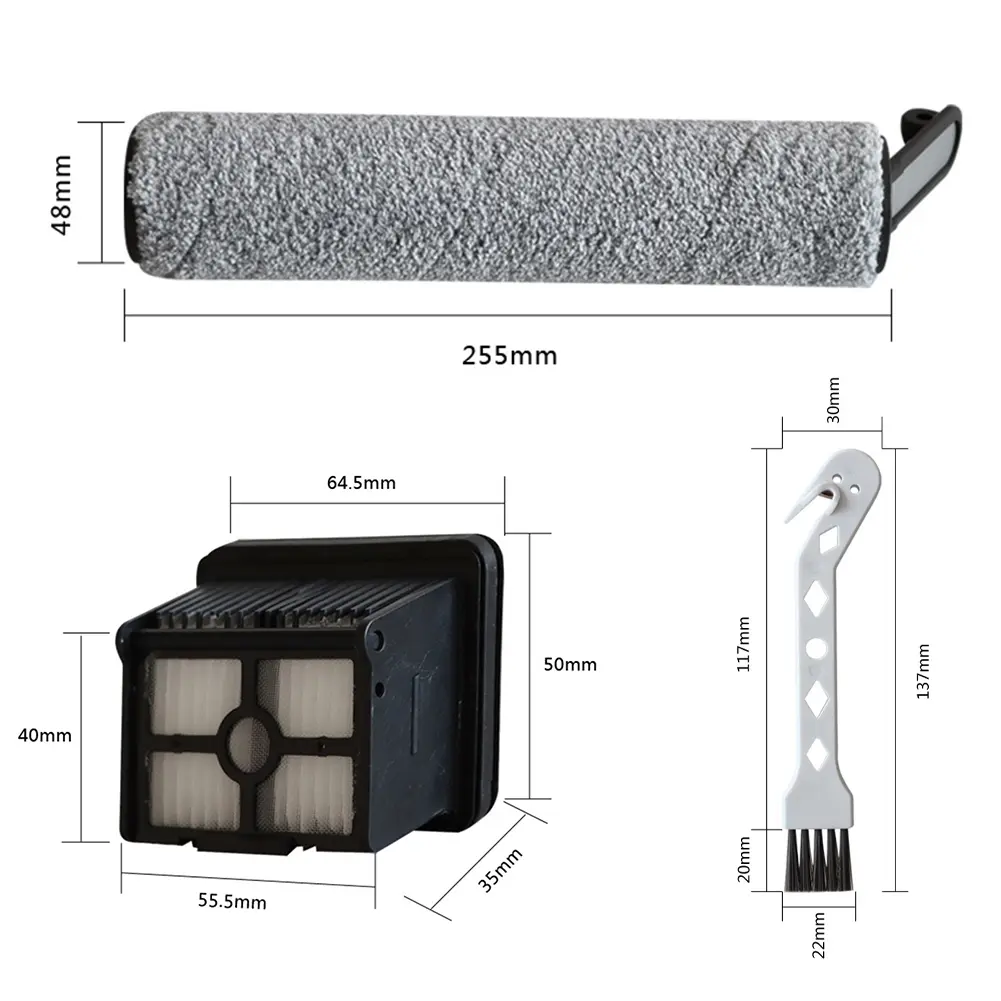 As Shown Cordless Vacuum Cleaner Household Cleaner Vacuum Cleaner Accessories Effective Dust Capture Healthy Living Environment
