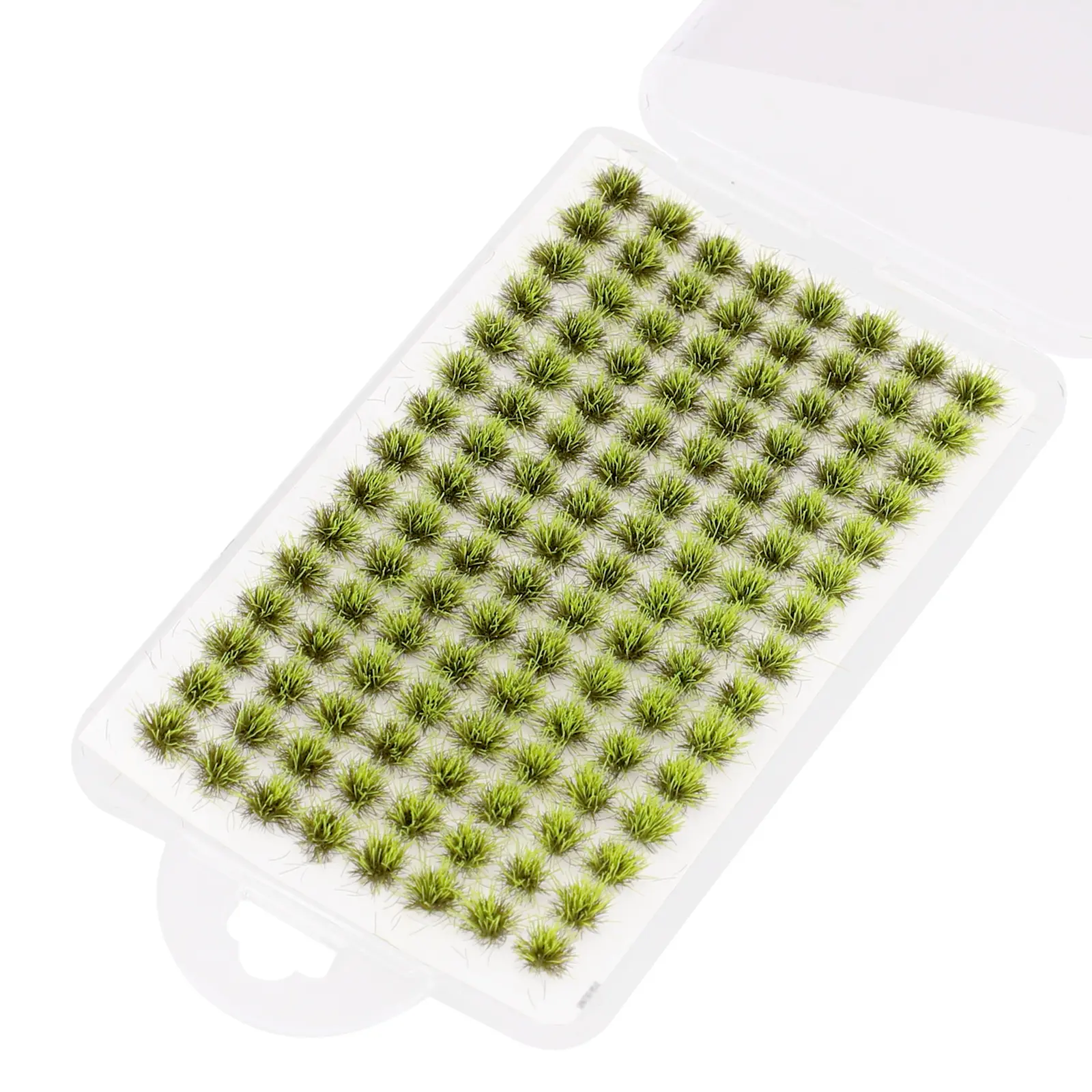 Self-Adhesive Static Mini Grass Cluster Miniature Scenery Wildflowers Flower 6mm High Artificial Grass Modeling DIY Handmade