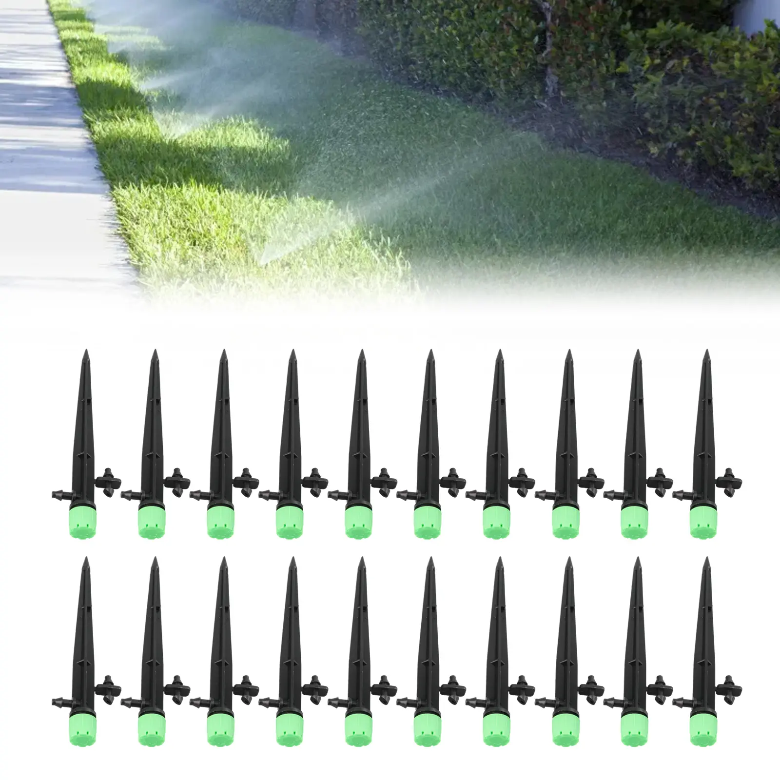 25 PSI Water Drippers Water Drippers 50 Pcs/set Adjustable Brand New High Quality Material Irrigation Bubbler Drip