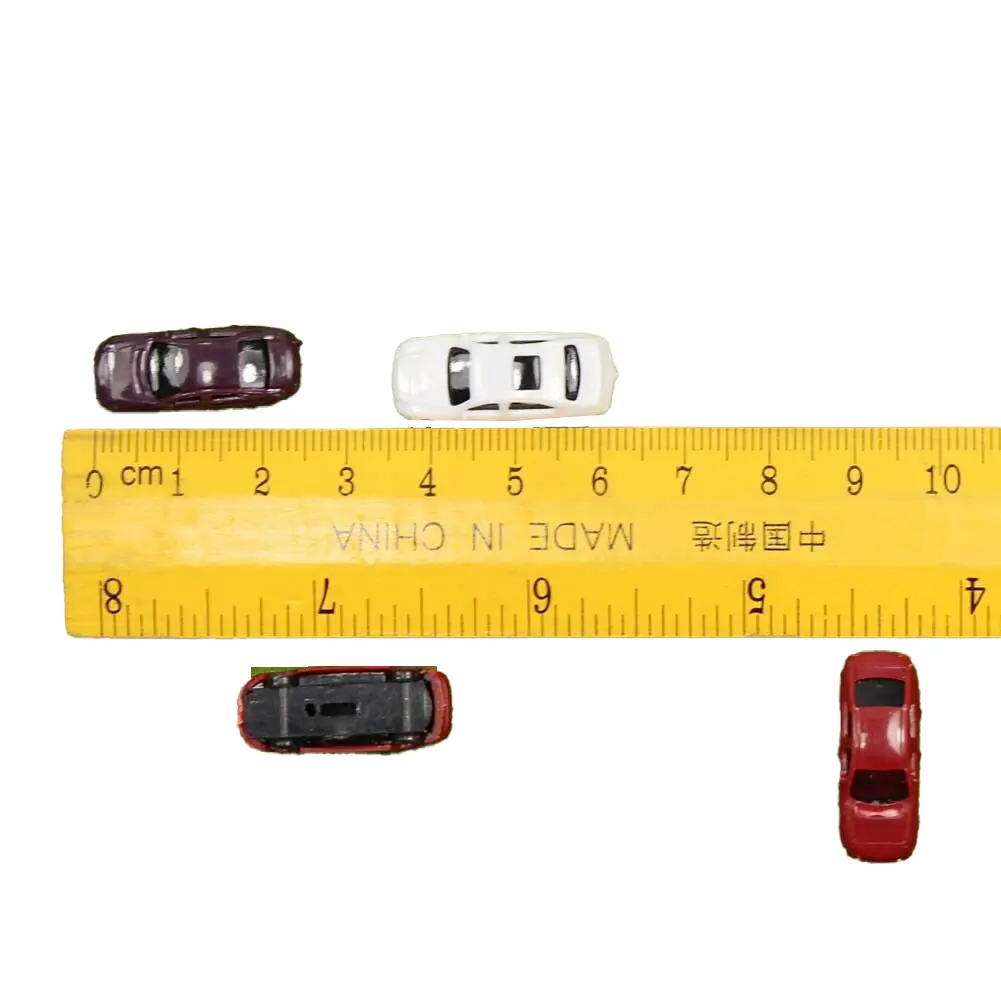 Parts Model Cars Scenery Toys Vehicle Layout Miniature Railway 1 220 50pcs Accessories Building Decorative HO Scale