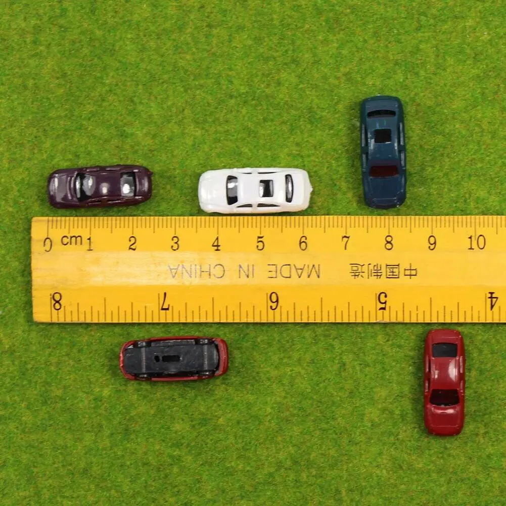 Parts Model Cars Scenery Toys Vehicle Layout Miniature Railway 1 220 50pcs Accessories Building Decorative HO Scale