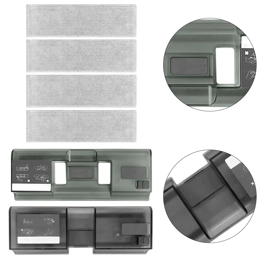 For Xiaomi G9 Handheld Vacuum Cleaner Parts Water Tank Spare Parts Gray Robust And Long-lasting Wear And Tear Resistant