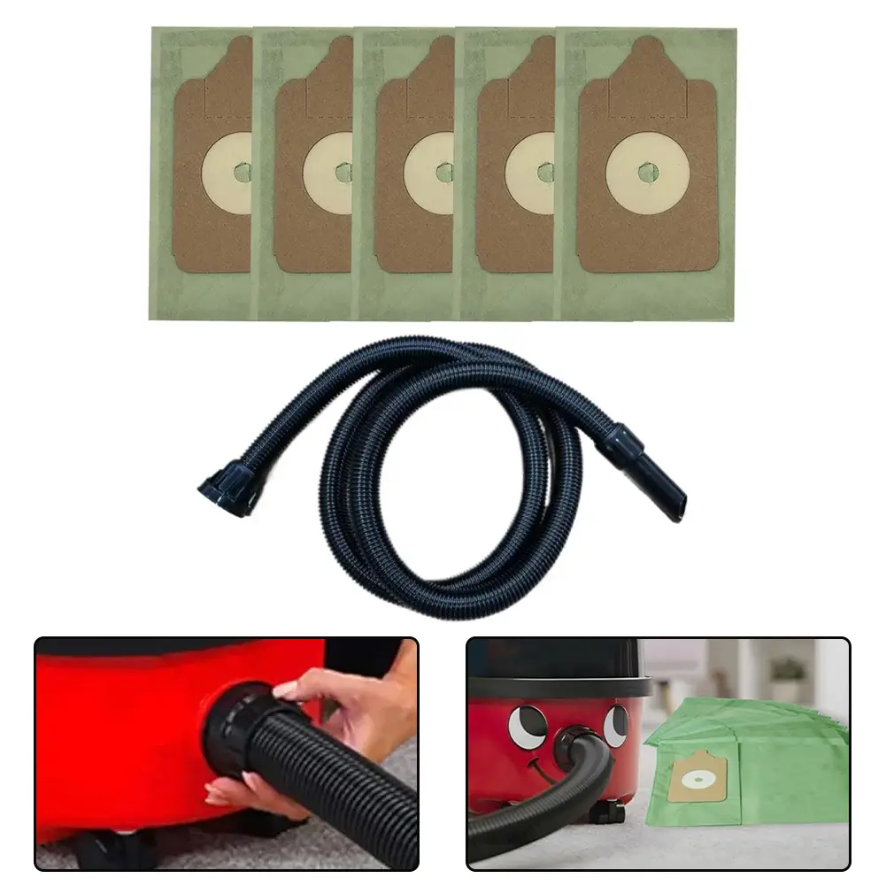 32*23cm Dust Bags For Numatic Efficient Dust Filtration For Home Vacuum Cleaner Hassle-free Replacement Value Pack