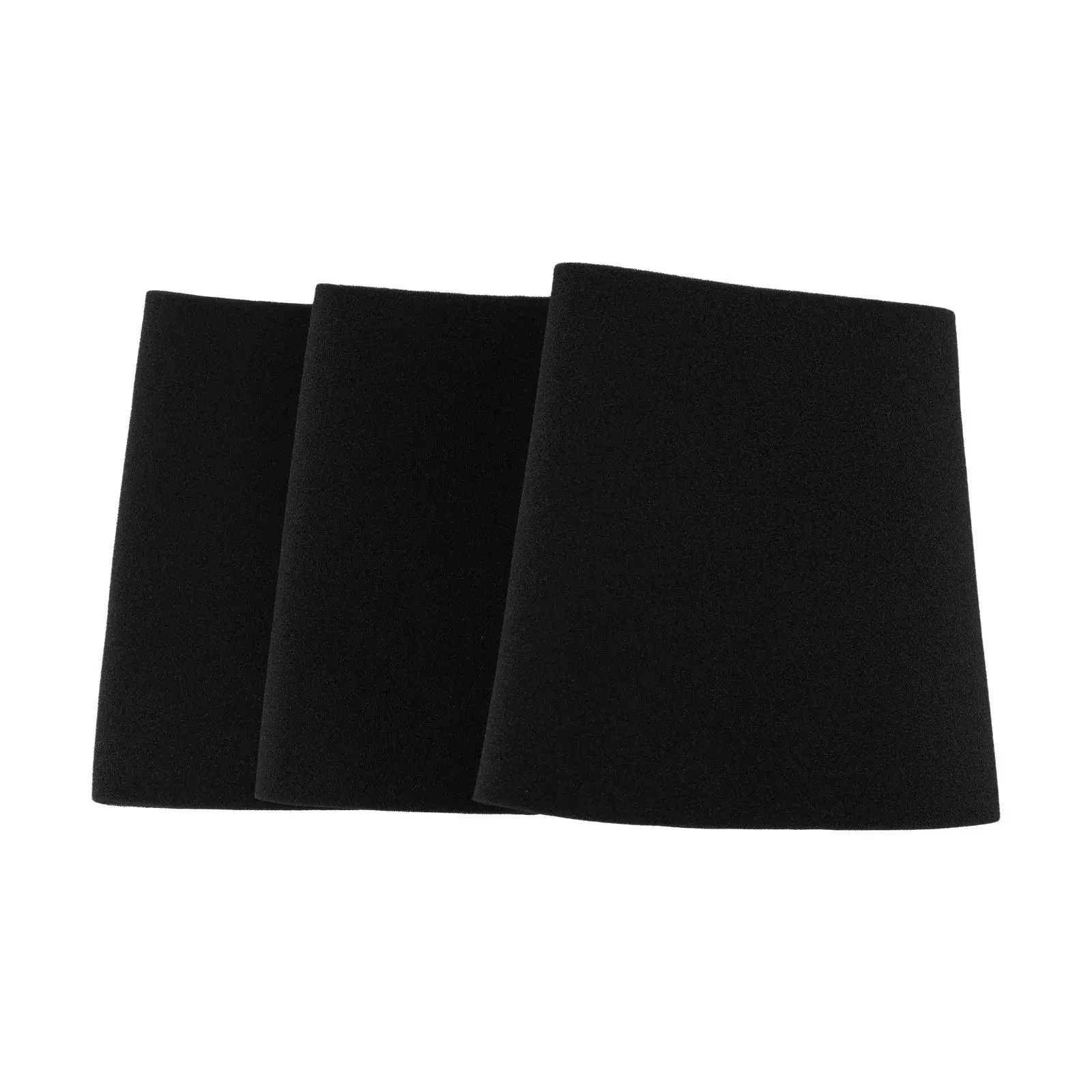 Black Wet Dry Vacuum Filter Vacuum Foam Filter Optimal Performance Capturing Debris Dense Foam Easy To Maintain